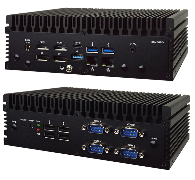 Jetway B382FRPU1 (Embedded Box PC, Intel i5-1335U Processor, 12-36V Input) <b>[FANLESS]</b>